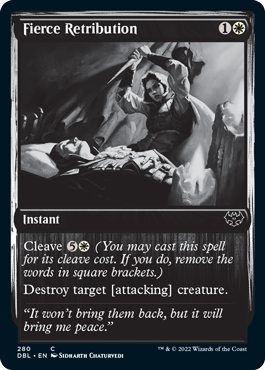 Fierce Retribution [Innistrad: Double Feature] | Boutique FDB TCG