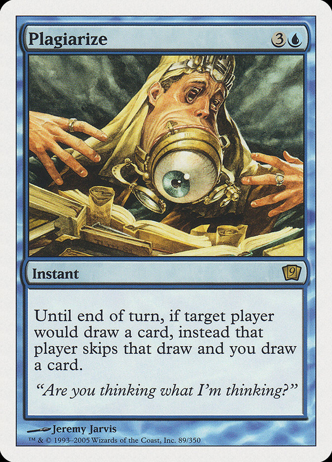 Plagiarize [Ninth Edition] | Boutique FDB TCG