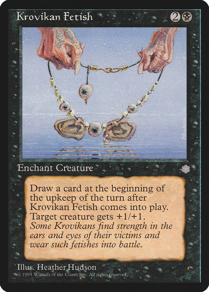 Krovikan Fetish [Ice Age] | Boutique FDB TCG