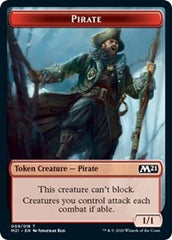 Pirate // Weird Double-Sided Token [Core Set 2021 Tokens] | Boutique FDB TCG