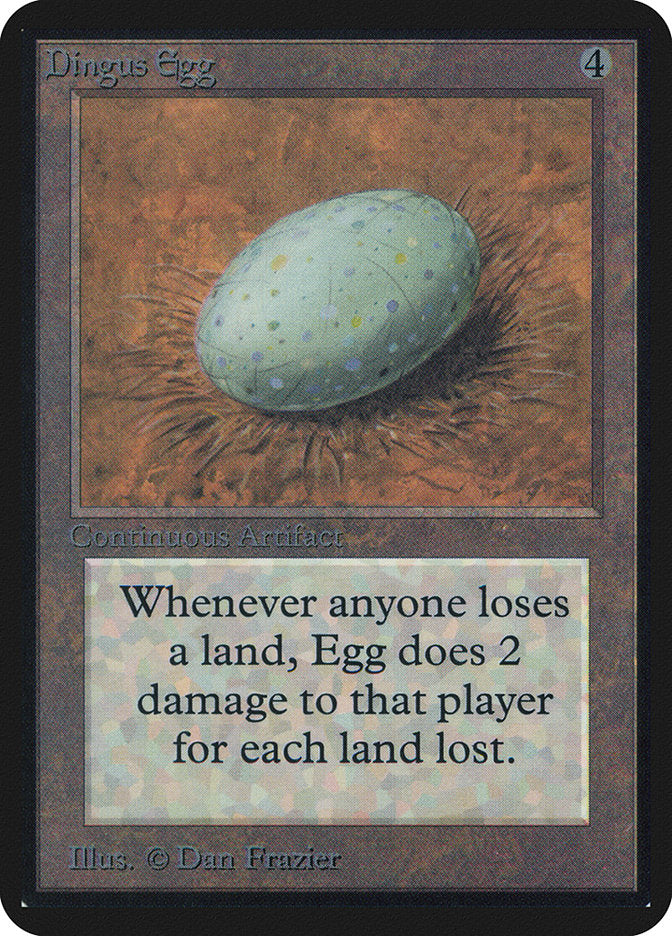 Dingus Egg [Alpha Edition] | Boutique FDB TCG