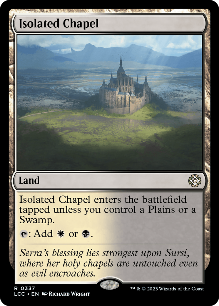 Isolated Chapel [The Lost Caverns of Ixalan Commander] | Boutique FDB TCG