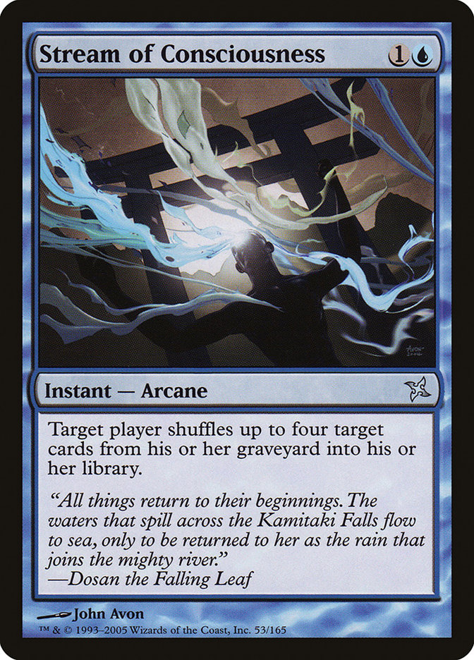 Stream of Consciousness [Betrayers of Kamigawa] | Boutique FDB TCG