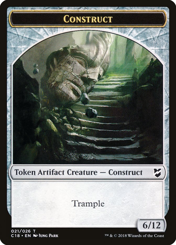 Clue // Construct (021) Double-Sided Token [Commander 2018 Tokens] | Boutique FDB TCG