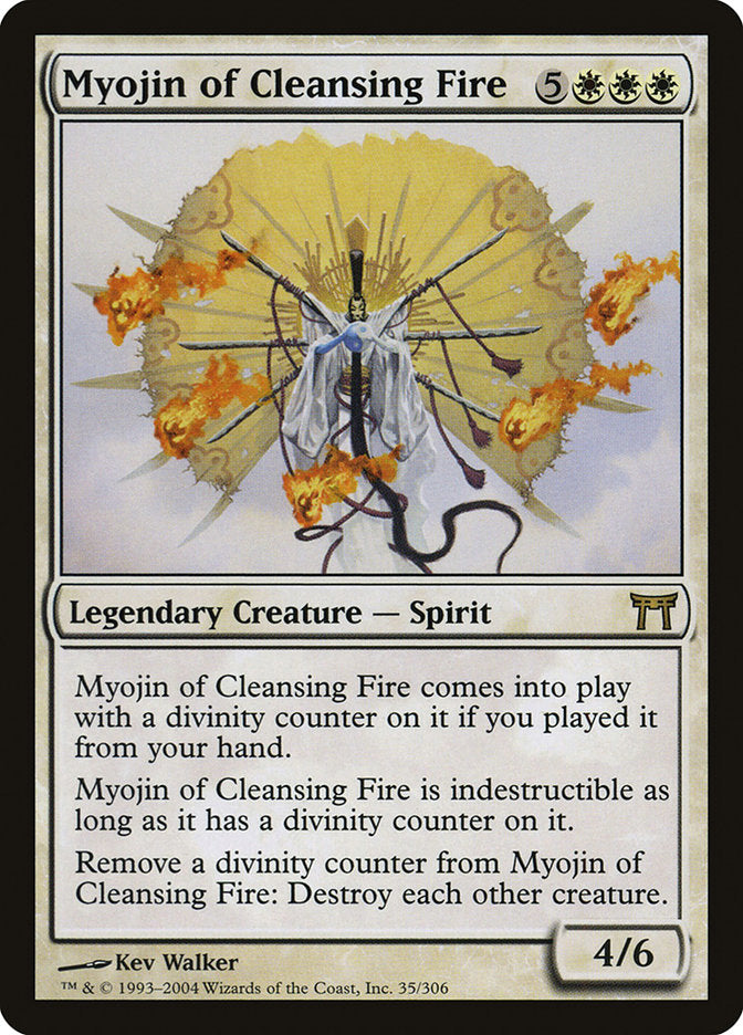 Myojin of Cleansing Fire [Champions of Kamigawa] | Boutique FDB TCG
