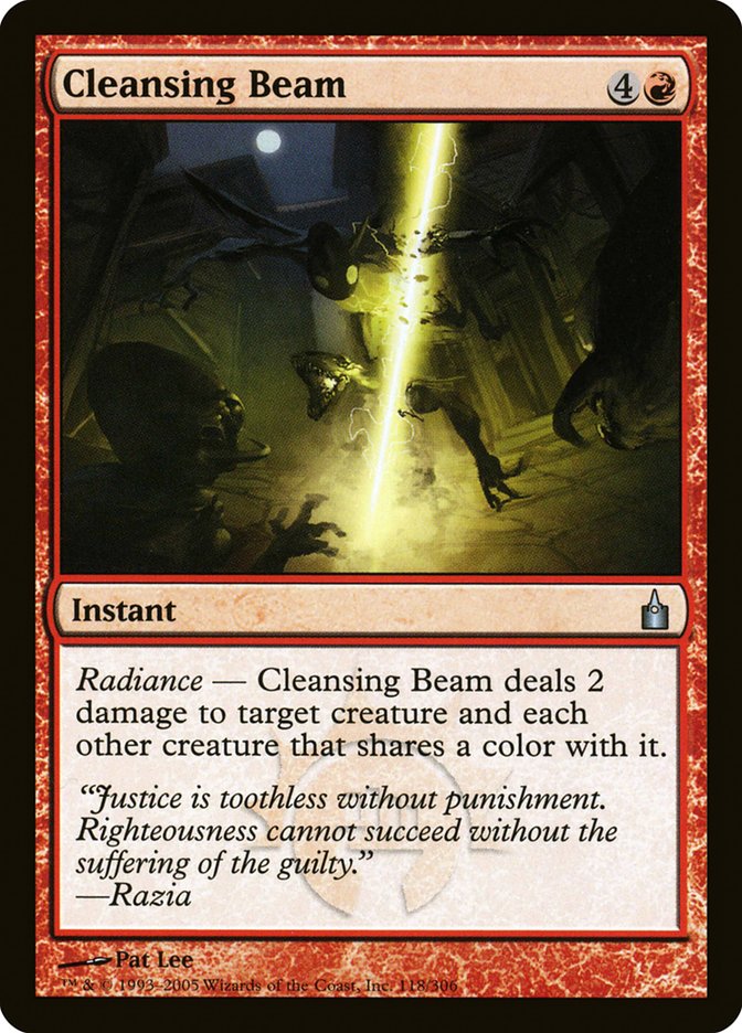 Cleansing Beam [Ravnica: City of Guilds] | Boutique FDB TCG