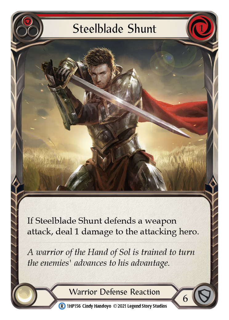 Steelblade Shunt (Red) [1HP156] (History Pack 1) | Boutique FDB TCG