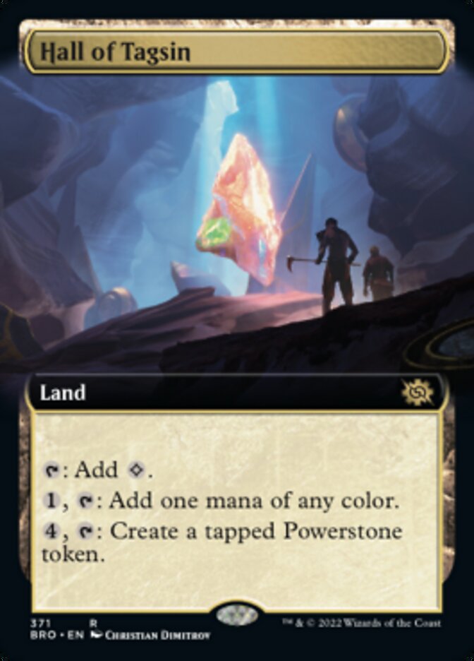 Hall of Tagsin (Extended Art) [The Brothers' War] | Boutique FDB TCG
