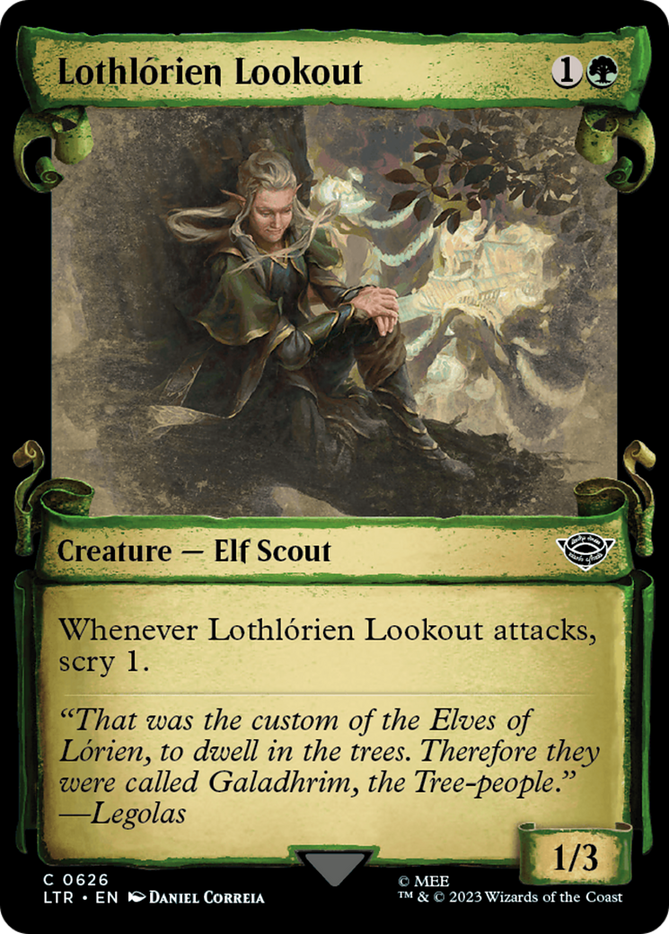 Lothlorien Lookout [The Lord of the Rings: Tales of Middle-Earth Showcase Scrolls] | Boutique FDB TCG