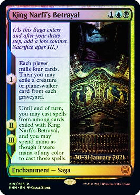 King Narfi's Betrayal [Kaldheim Prerelease Promos] | Boutique FDB TCG