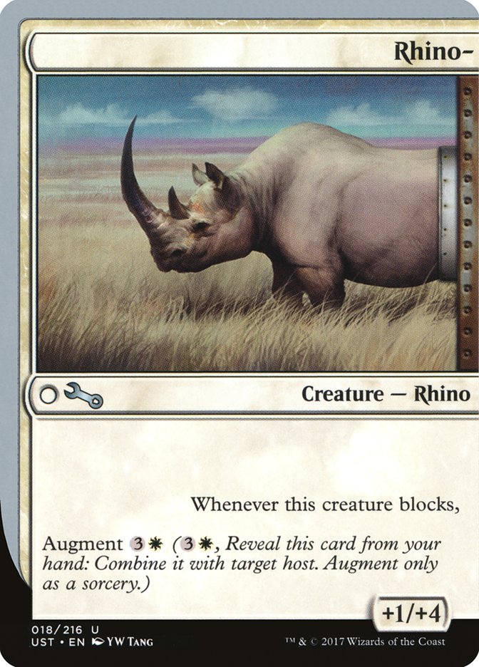 Rhino- [Unstable] | Boutique FDB TCG