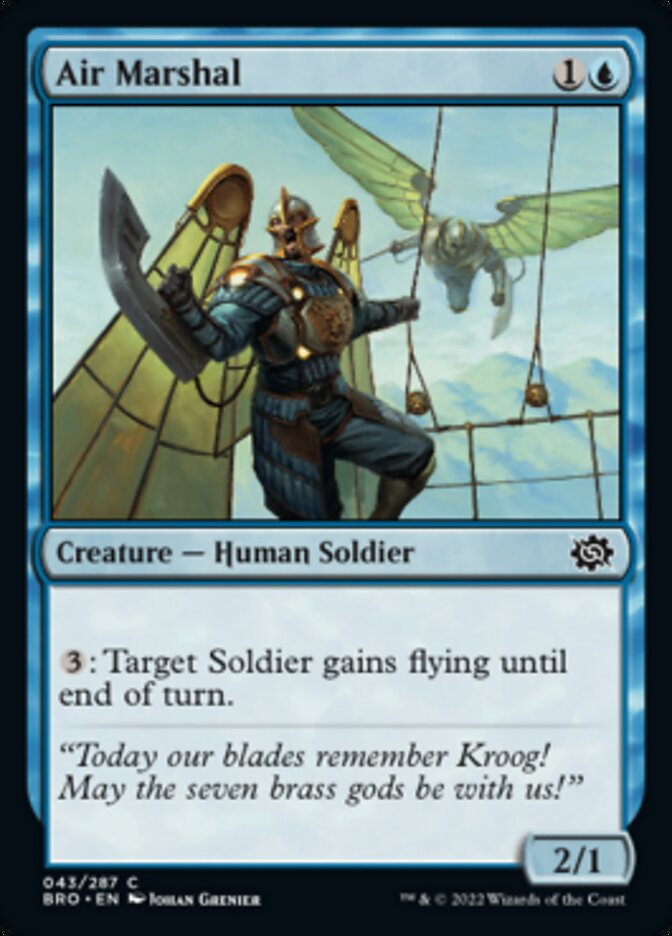 Air Marshal [The Brothers' War] | Boutique FDB TCG