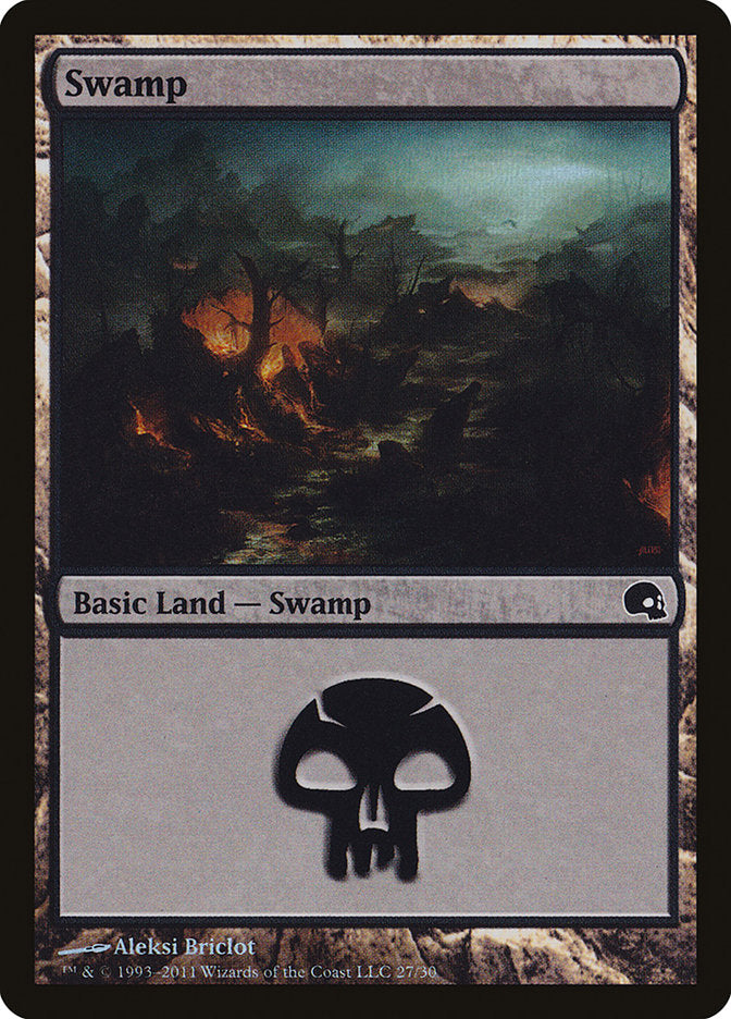 Swamp (27) [Premium Deck Series: Graveborn] | Boutique FDB TCG
