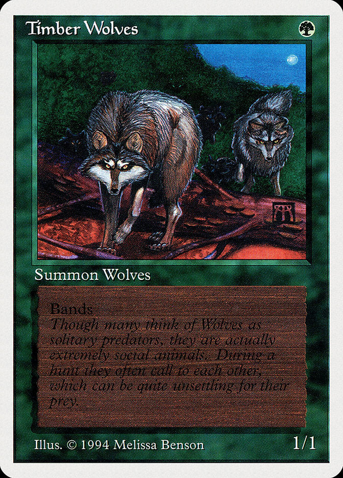 Timber Wolves [Summer Magic / Edgar] | Boutique FDB TCG