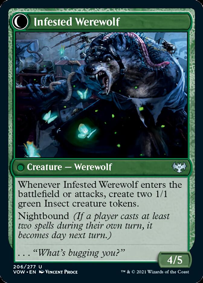 Infestation Expert // Infested Werewolf [Innistrad: Crimson Vow] | Boutique FDB TCG