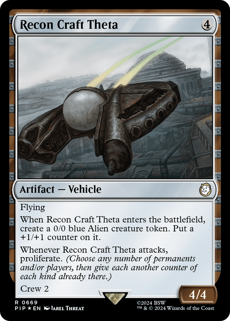 Recon Craft Theta (Surge Foil) [Fallout] | Boutique FDB TCG