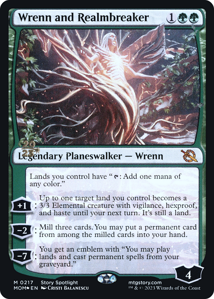 Wrenn and Realmbreaker [March of the Machine Prerelease Promos] | Boutique FDB TCG