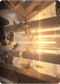 Skyclave Basilica Art Card [Zendikar Rising Art Series] | Boutique FDB TCG