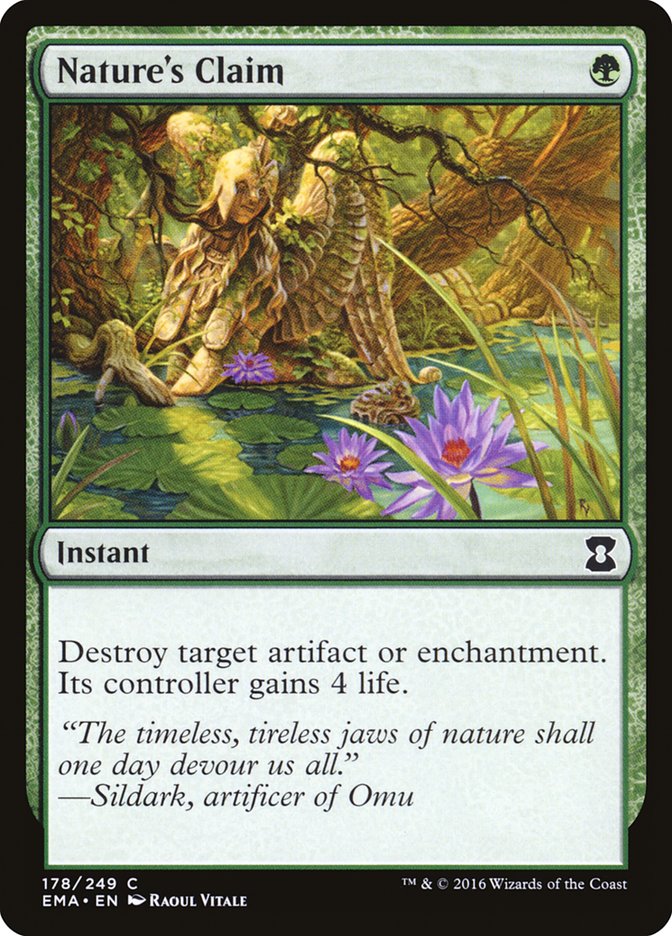Nature's Claim [Eternal Masters] | Boutique FDB TCG