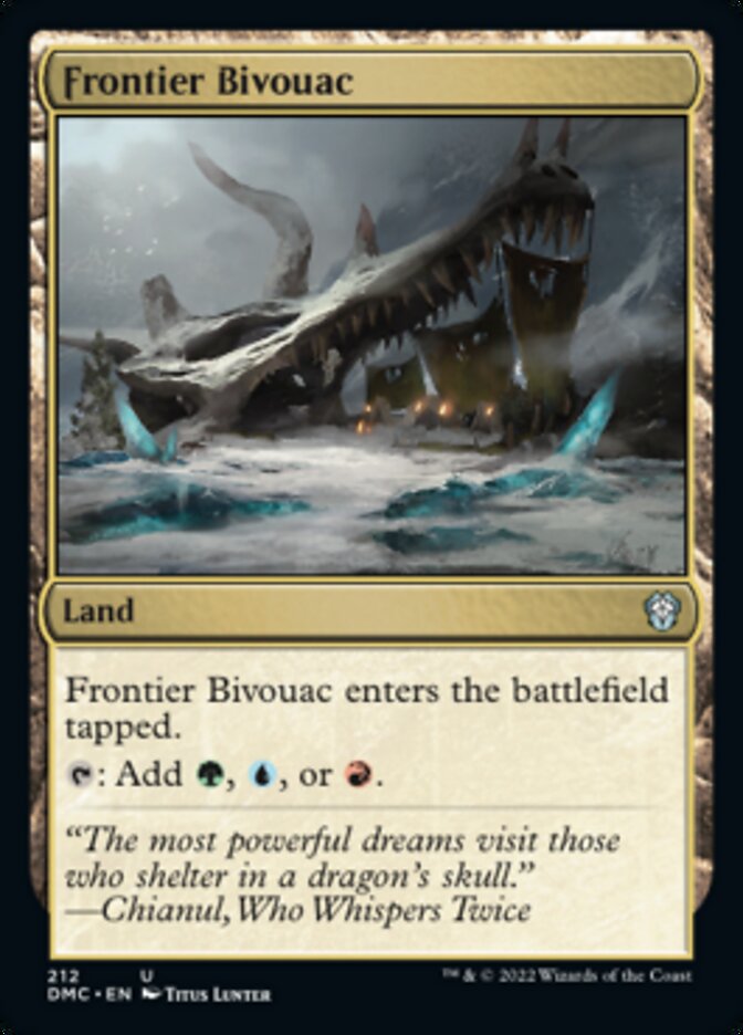 Frontier Bivouac [Dominaria United Commander] | Boutique FDB TCG