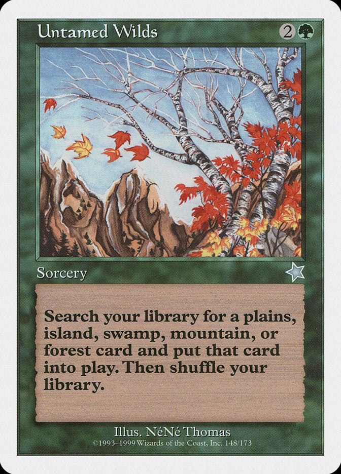 Untamed Wilds [Starter 1999] | Boutique FDB TCG