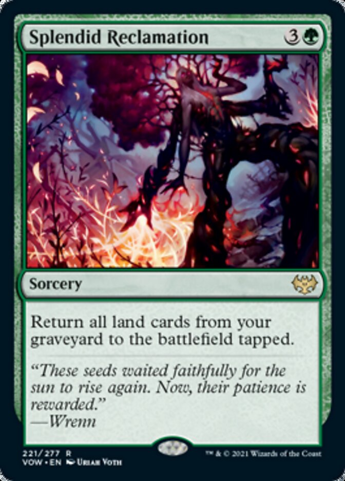 Splendid Reclamation [Innistrad: Crimson Vow] | Boutique FDB TCG