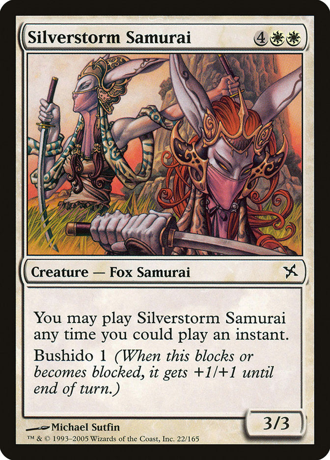 Silverstorm Samurai [Betrayers of Kamigawa] | Boutique FDB TCG