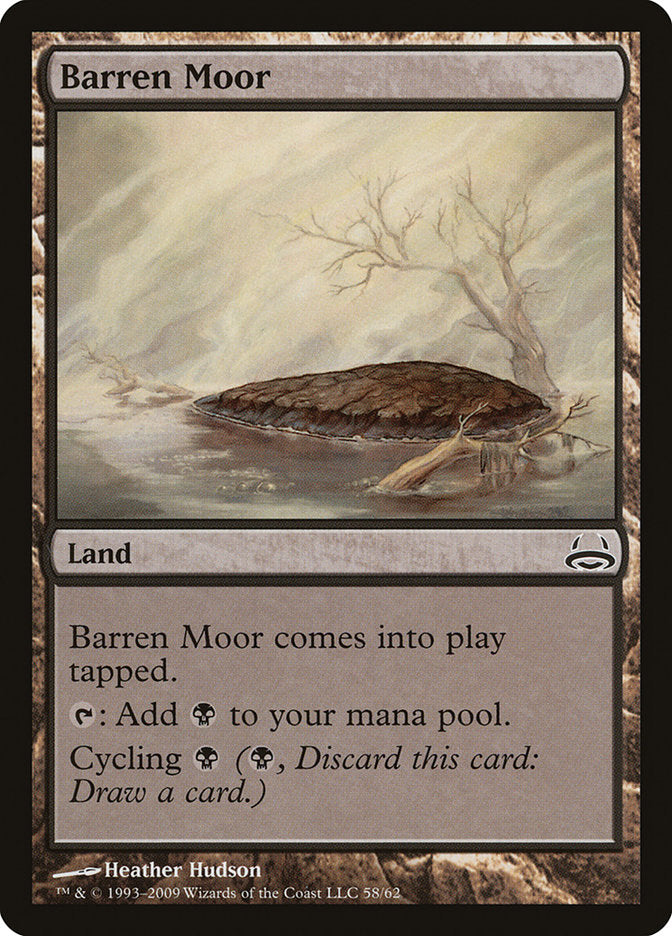 Barren Moor [Duel Decks: Divine vs. Demonic] | Boutique FDB TCG