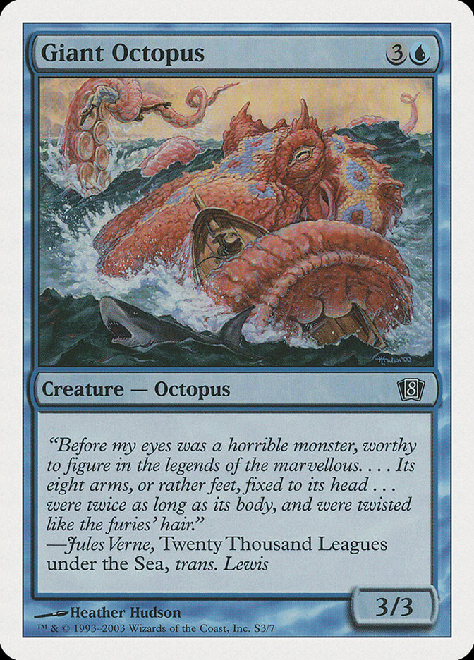 Giant Octopus [Eighth Edition] | Boutique FDB TCG