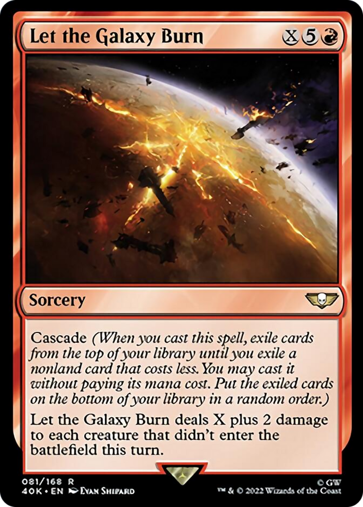Let the Galaxy Burn [Warhammer 40,000] | Boutique FDB TCG