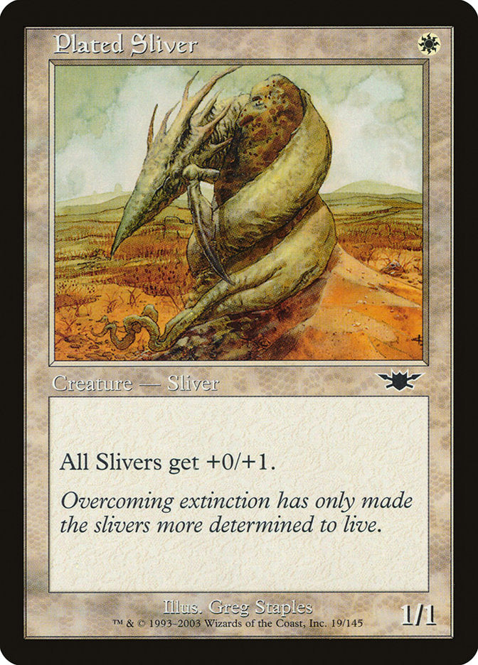 Plated Sliver [Legions] | Boutique FDB TCG