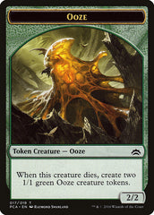 Ooze (016) // Ooze (017) Double-Sided Token [Planechase Anthology Tokens] | Boutique FDB TCG