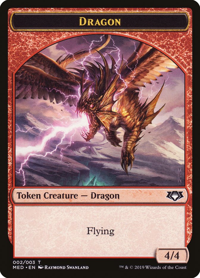 Dragon Token [Mythic Edition Tokens] | Boutique FDB TCG