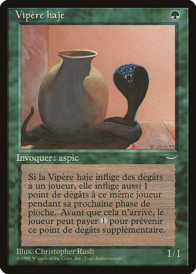 Nafs Asp (French) - "Vipere haje" [Renaissance] | Boutique FDB TCG