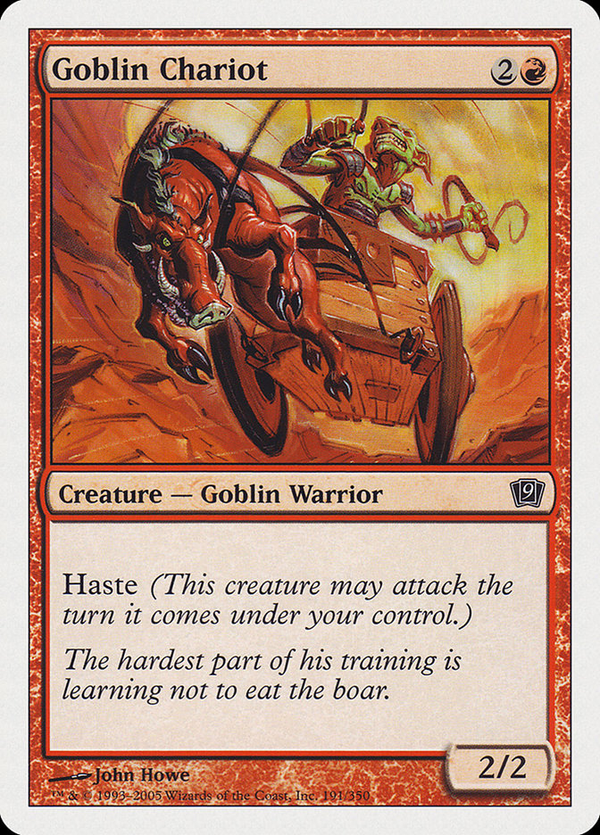 Goblin Chariot [Ninth Edition] | Boutique FDB TCG