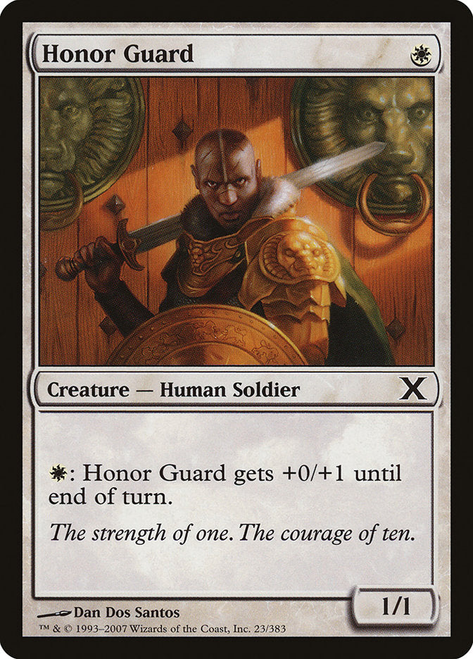 Honor Guard [Tenth Edition] | Boutique FDB TCG