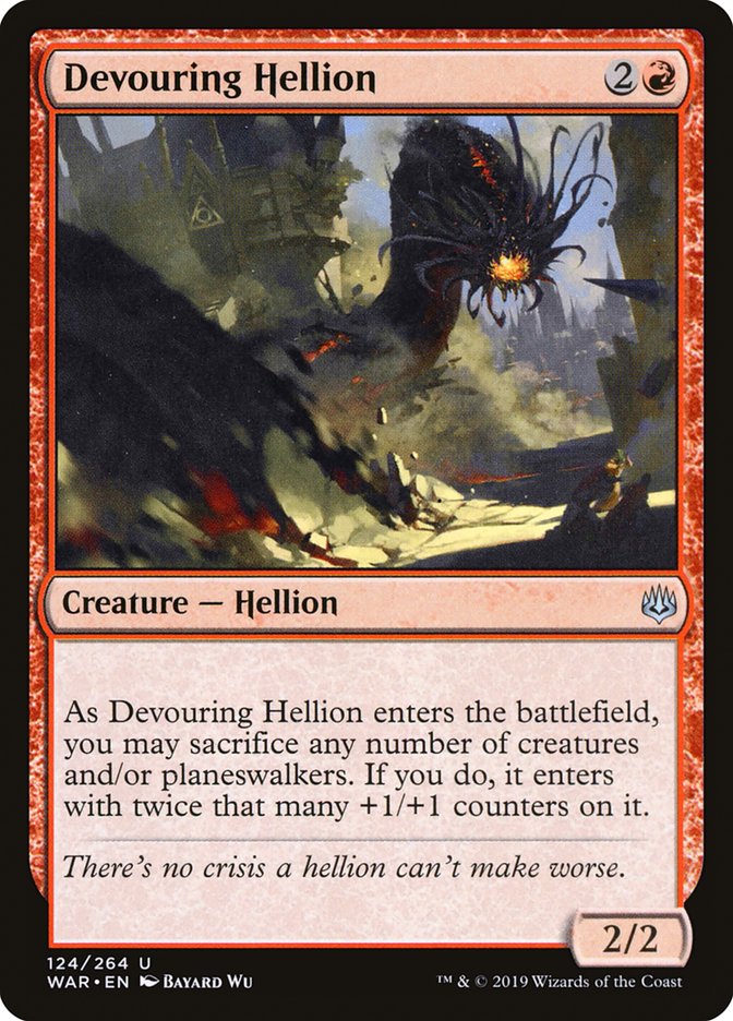 Devouring Hellion [War of the Spark] | Boutique FDB TCG