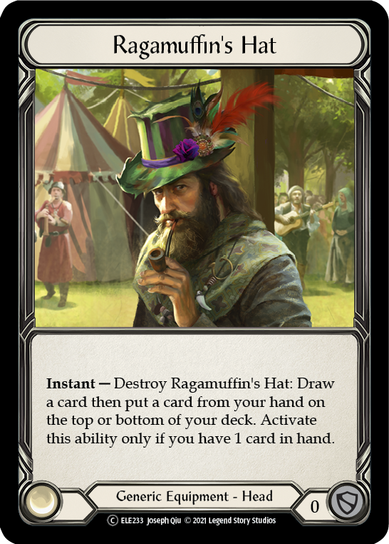 Ragamuffin's Hat [U-ELE233] (Tales of Aria Unlimited)  Unlimited Normal | Boutique FDB TCG