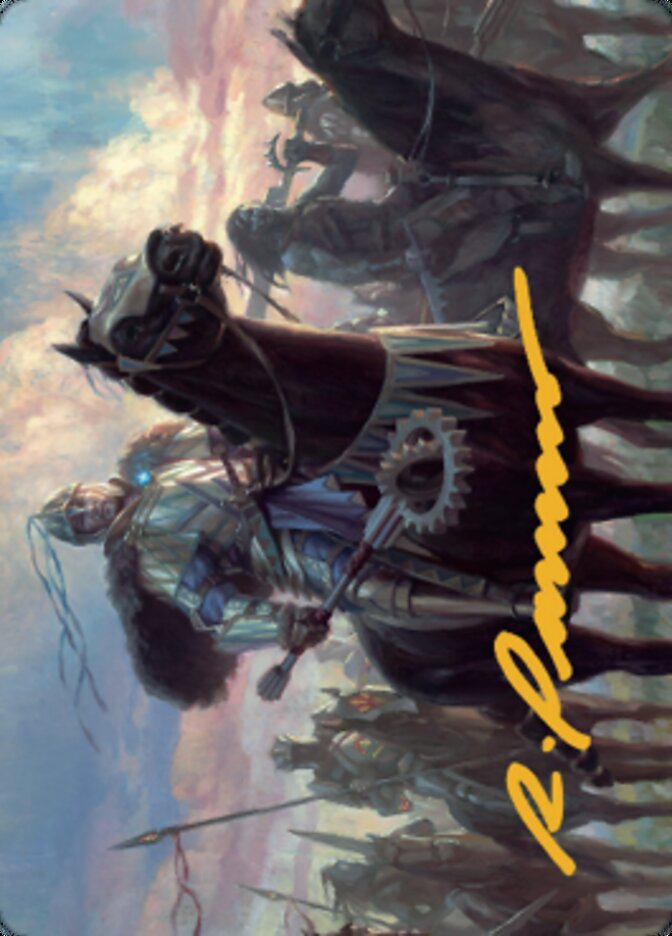 Shanid, Sleepers' Scourge Art Card (Gold-Stamped Signature) [Dominaria United Art Series] | Boutique FDB TCG