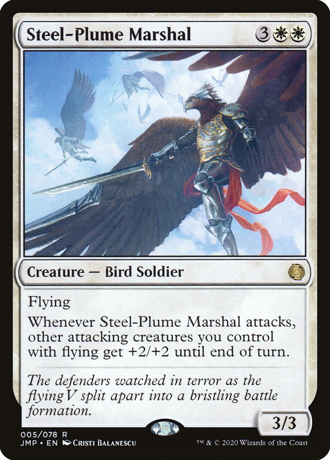 Steel-Plume Marshal [Jumpstart] | Boutique FDB TCG