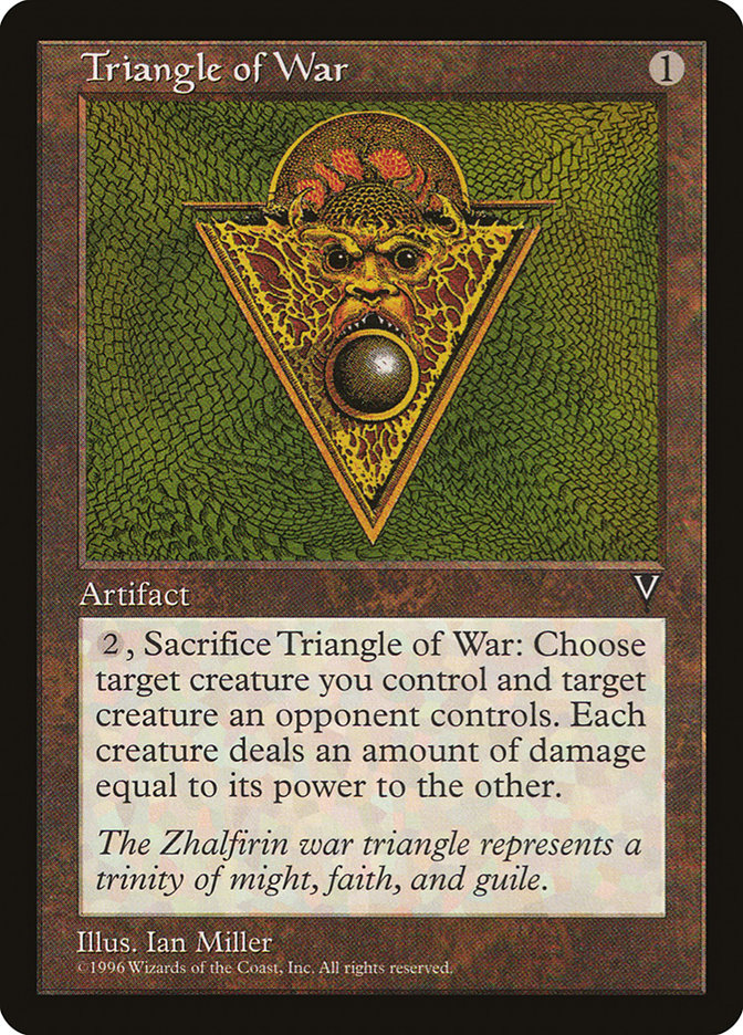 Triangle of War [Visions] | Boutique FDB TCG