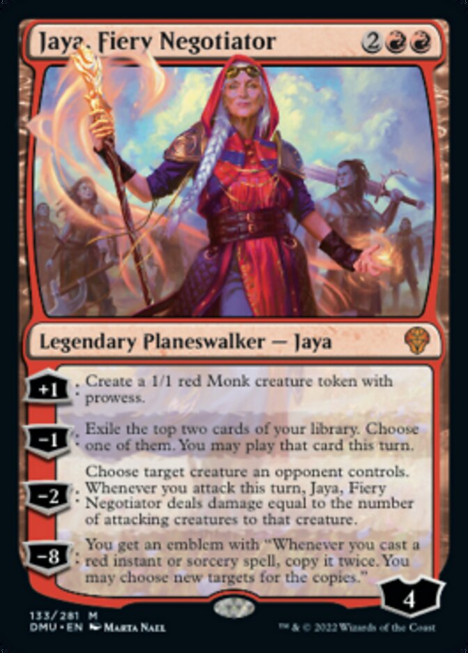 Jaya, Fiery Negotiator [Dominaria United] | Boutique FDB TCG