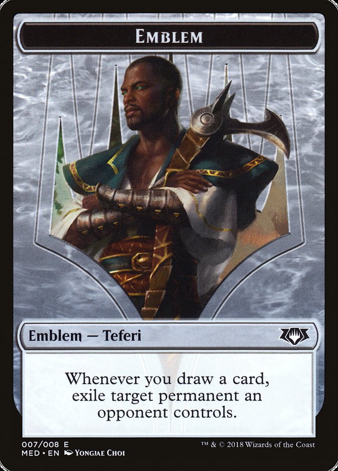 Teferi, Hero of Dominaria Emblem [Mythic Edition Tokens] | Boutique FDB TCG