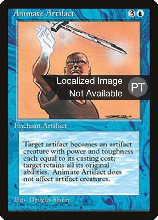 Animate Artifact [Fourth Edition (Foreign Black Border)] | Boutique FDB TCG