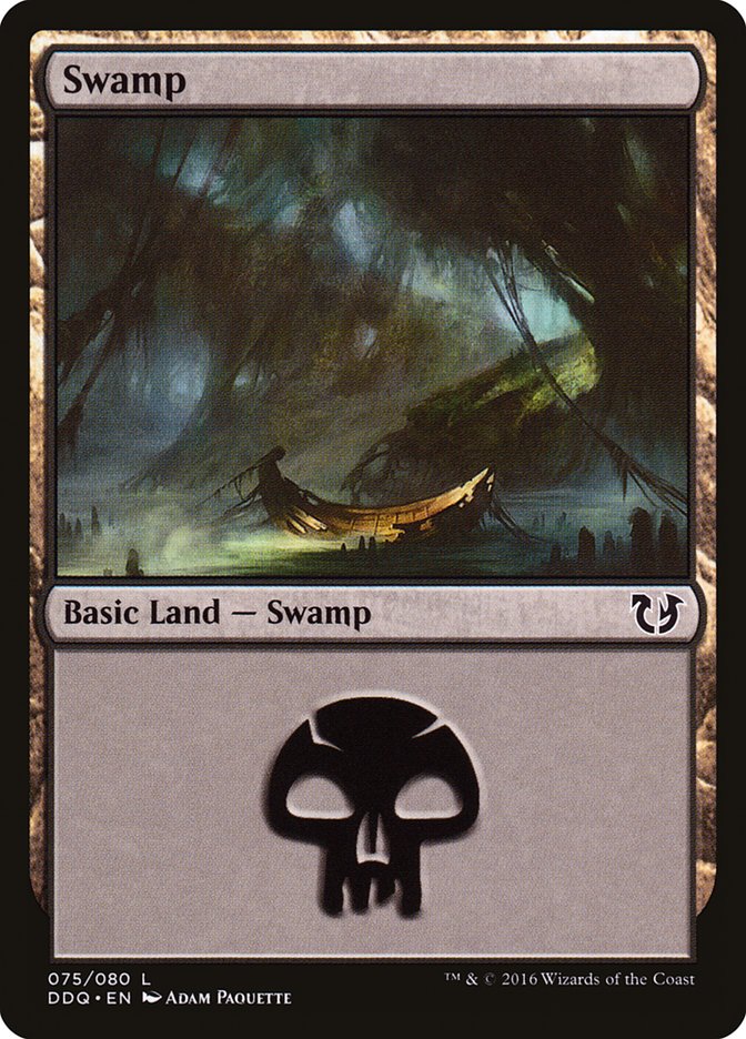 Swamp (75) [Duel Decks: Blessed vs. Cursed] | Boutique FDB TCG