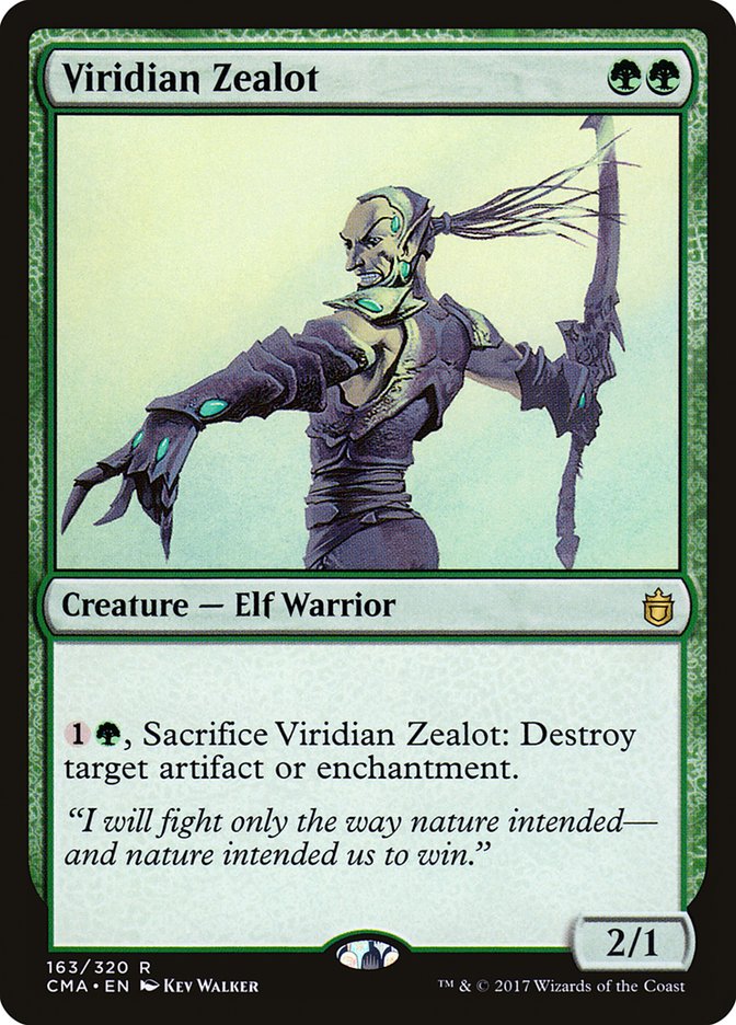 Viridian Zealot [Commander Anthology] | Boutique FDB TCG