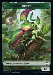 Ogre // Insect Double-Sided Token [Streets of New Capenna Commander Tokens] | Boutique FDB TCG