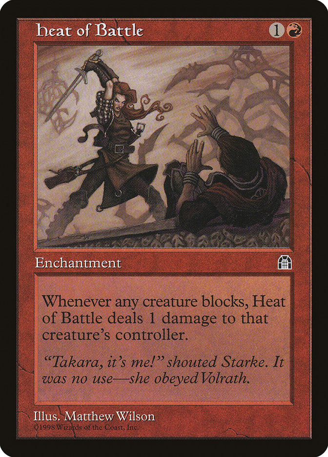 Heat of Battle [Stronghold] | Boutique FDB TCG