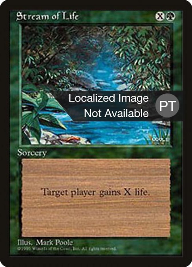 Stream of Life [Fourth Edition (Foreign Black Border)] | Boutique FDB TCG