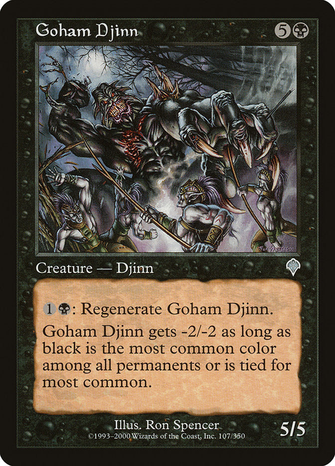 Goham Djinn [Invasion] | Boutique FDB TCG